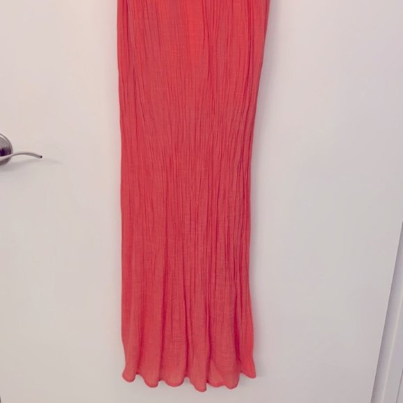 BCX Salmon maxi dress, size M Junior - Picture 3 of 5